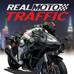 Скачать взлом Real Moto Traffic (Реал Мото Трафик)  [МОД Menu] на Андроид