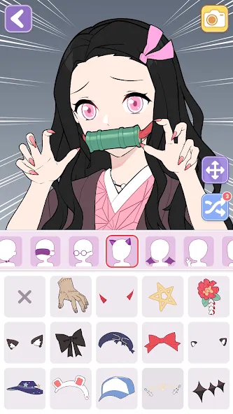 Vlinder Avatar Maker: dress up  [МОД Mega Pack] Screenshot 3