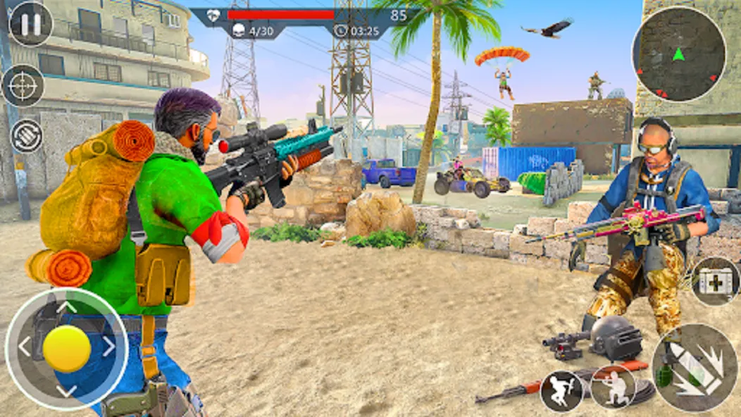 Elite Commando Shooting Games (Элитные игры стрельбы командос)  [МОД Menu] Screenshot 5