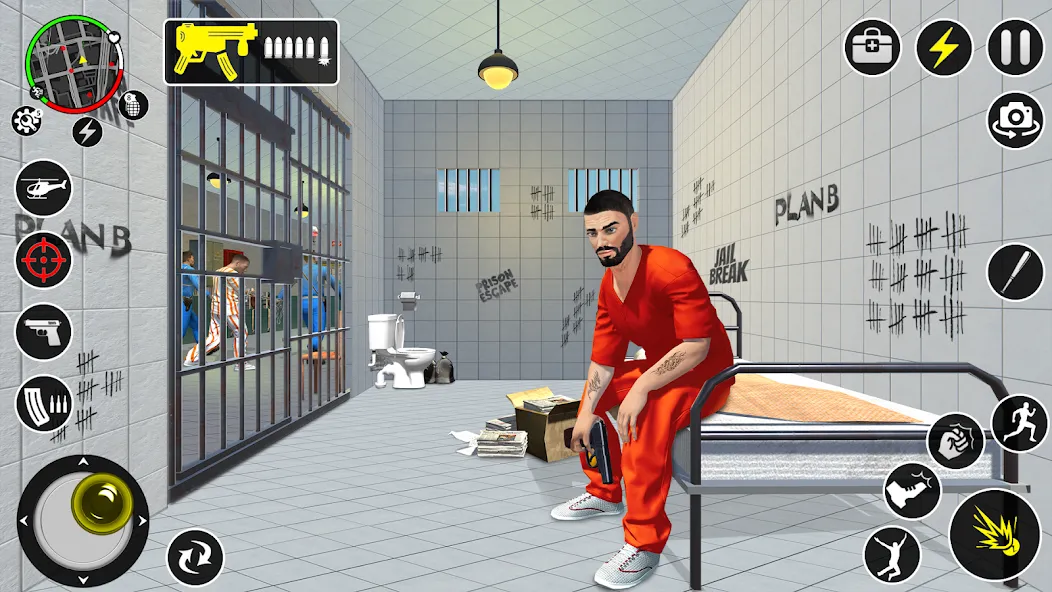 Grand Jailbreak Prison Escape (Гранд Побег из тюрьмы)  [МОД Mega Pack] Screenshot 3