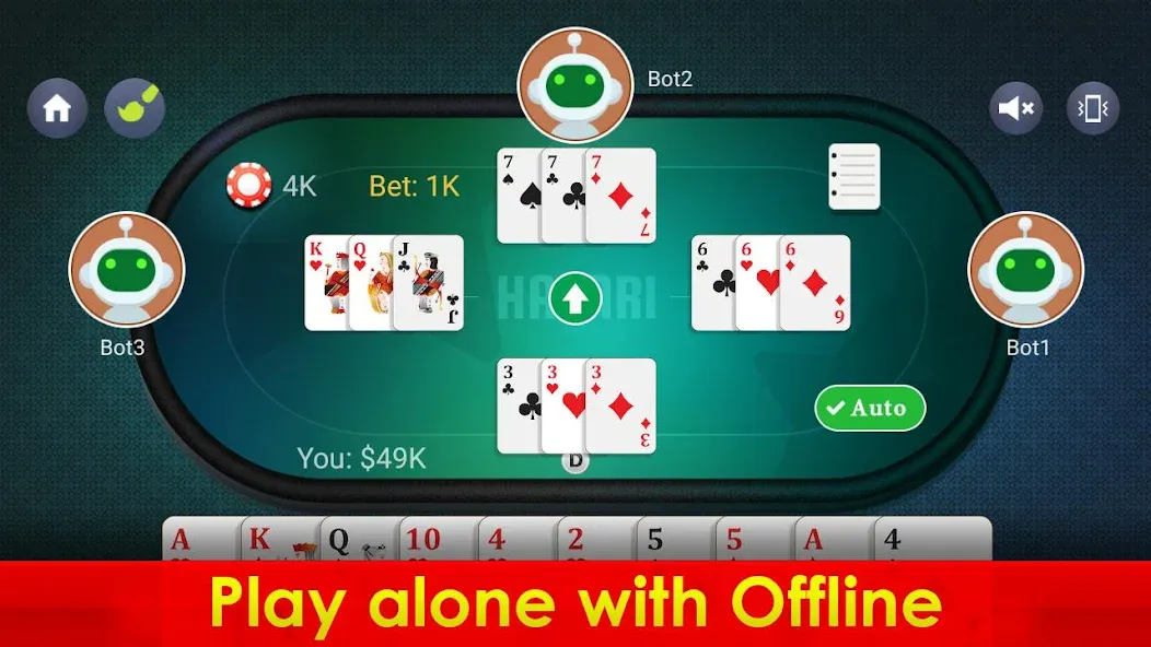 Hazari - 1000 Points Card Game (Хазари)  [МОД Unlimited Money] Screenshot 3