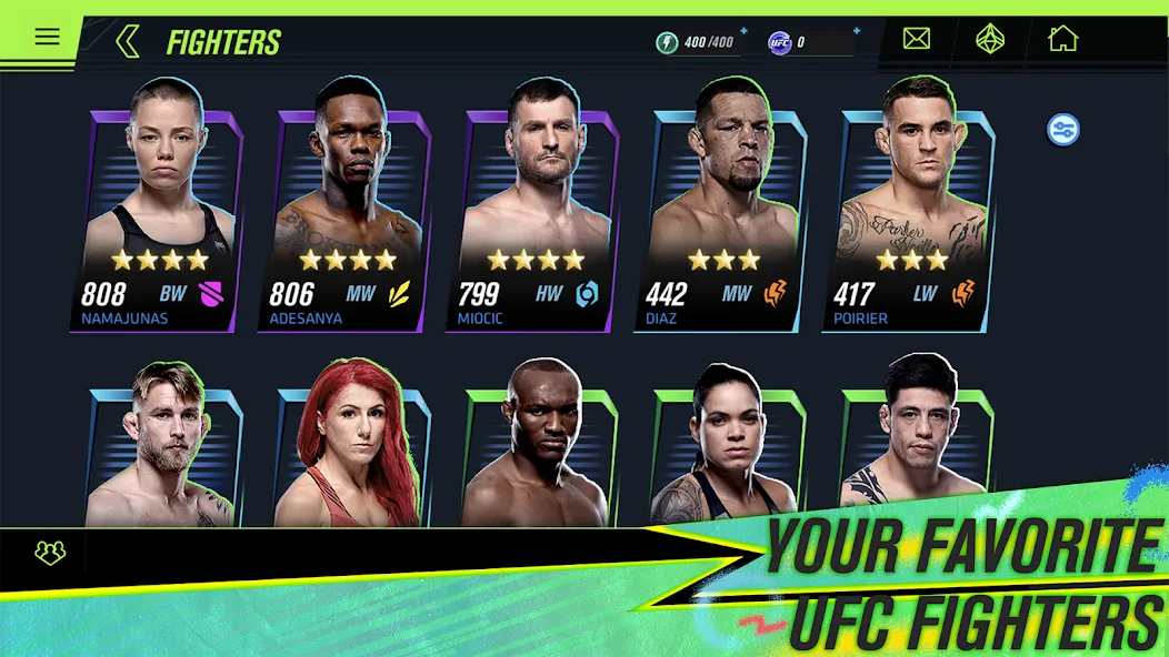 EA SPORTS™ UFC® Mobile 2 (ИА СПОРТС УФЦ 2)  [МОД Menu] Screenshot 2