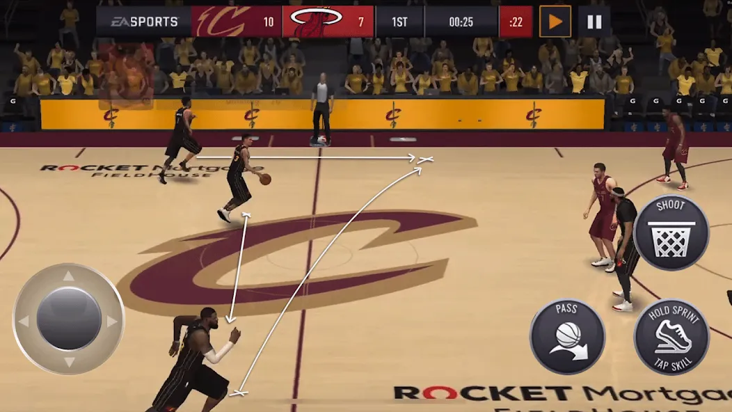 NBA Live Asia (НБА Лайв)  [МОД Все открыто] Screenshot 2