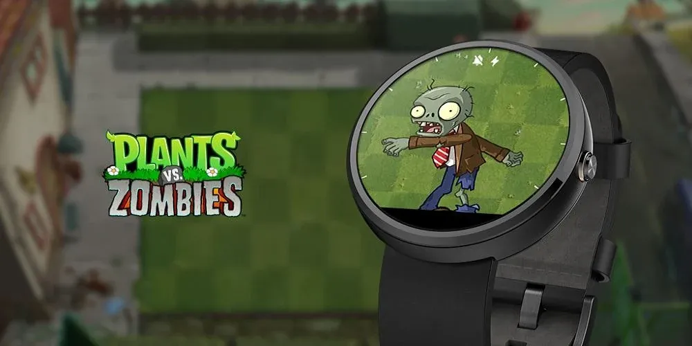 Plants vs. Zombies™ Watch Face  [МОД Много денег] Screenshot 1