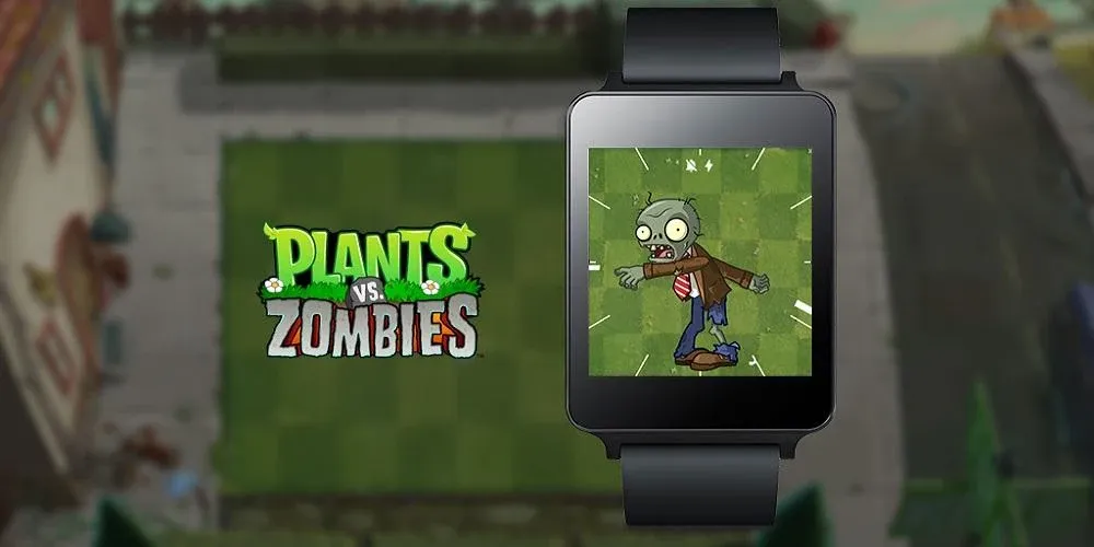 Plants vs. Zombies™ Watch Face  [МОД Много денег] Screenshot 2