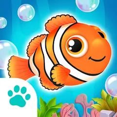 Скачать взлом Baby Aquarium - Fish game [МОД Бесконечные монеты] на Андроид