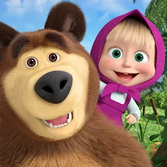 Скачать взлом Masha and the Bear Educational [МОД Много денег] на Андроид