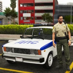 Скачать взлом Police Car Riders: VAZ 2107  [МОД Бесконечные деньги] на Андроид