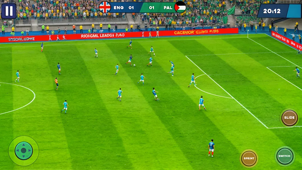 Soccer Games Football League (Соккер Геймс Футбол 2023)  [МОД Бесконечные монеты] Screenshot 4