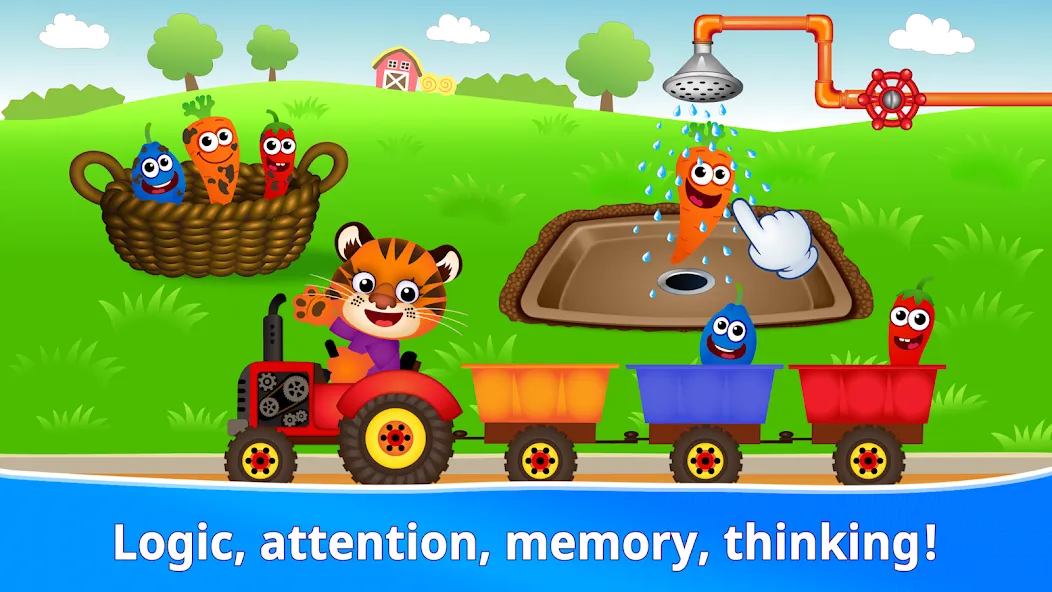 Educational games for toddlers  [МОД Все открыто] Screenshot 2