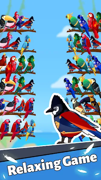 Bird Puzzle - Color Game  [МОД Много денег] Screenshot 5