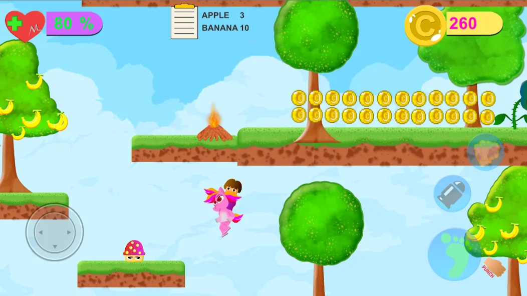 Dora Riding Pony Escape Jungle (Дора на Пони Едет из Джунглей)  [МОД Mega Pack] Screenshot 2