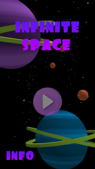 Infinite Space 3D (Инфинити Спейс 3Д)  [МОД Unlocked] Screenshot 1