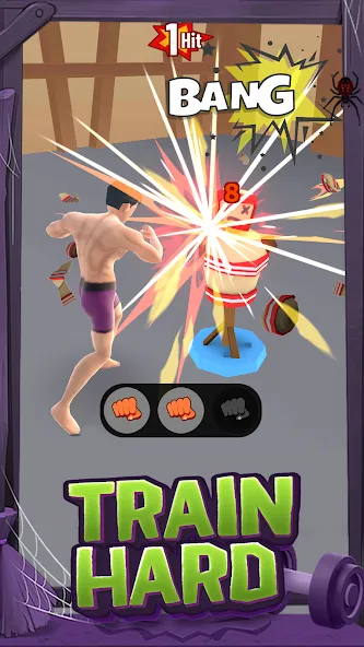 Idle Gym Life: Strong Man (Айдл Джим Лайф)  [МОД Бесконечные монеты] Screenshot 1