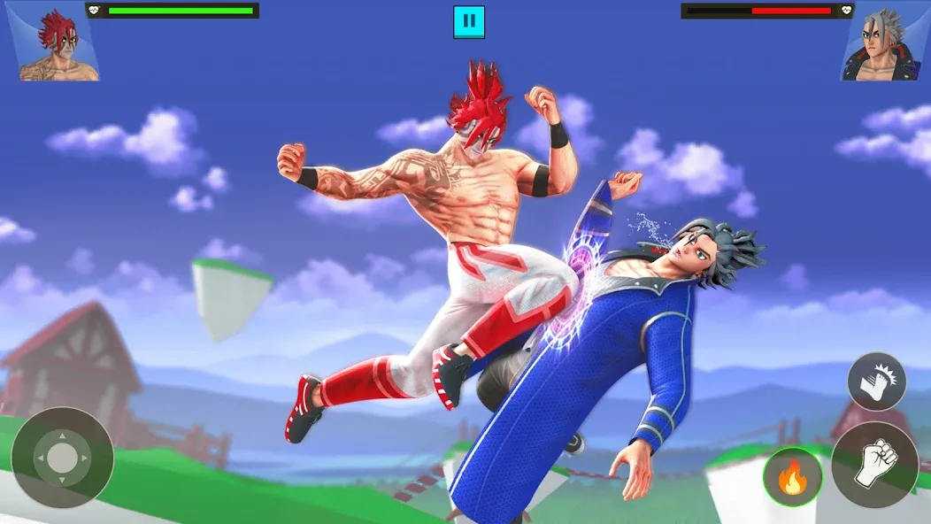 Anime Fighting Game (Аниме Файтинг Гейм)  [МОД Бесконечные деньги] Screenshot 1