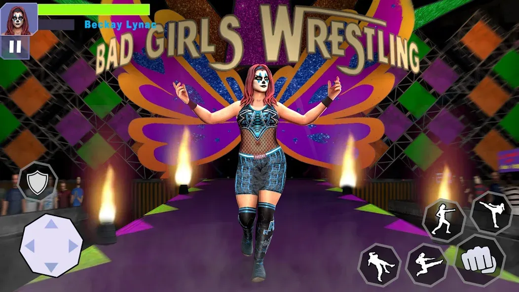 Bad Girls Wrestling Game  [МОД Много монет] Screenshot 5