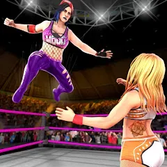 Скачать взлом Bad Girls Wrestling Game [МОД Много монет] на Андроид