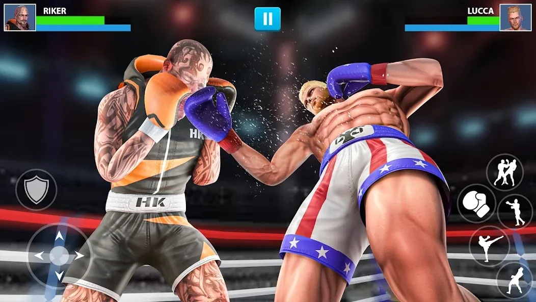 Punch Boxing Game: Ninja Fight  [МОД Меню] Screenshot 2