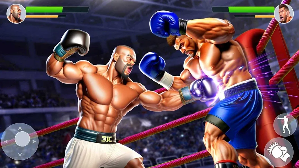 Boxing Heros: Fighting Games (Тэг Боксинг Игры)  [МОД Бесконечные деньги] Screenshot 1