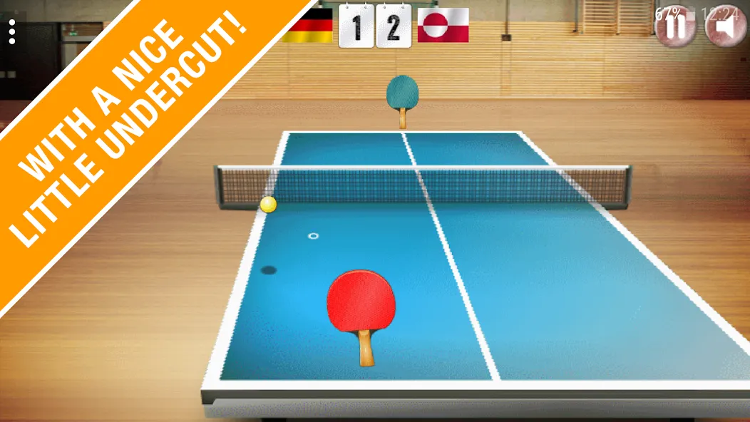 Table Tennis 3D Ping Pong Game  [МОД Unlocked] Screenshot 2