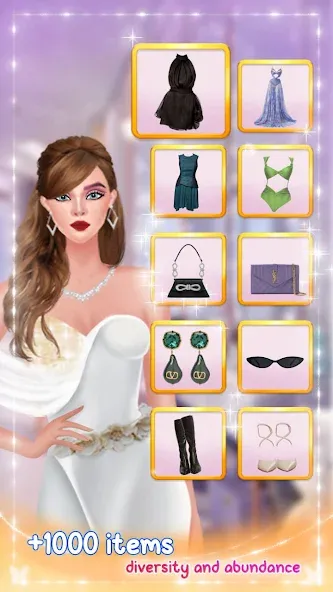 Fashion Stylist: Dress Up Game (Фэшн стилист)  [МОД Menu] Screenshot 1