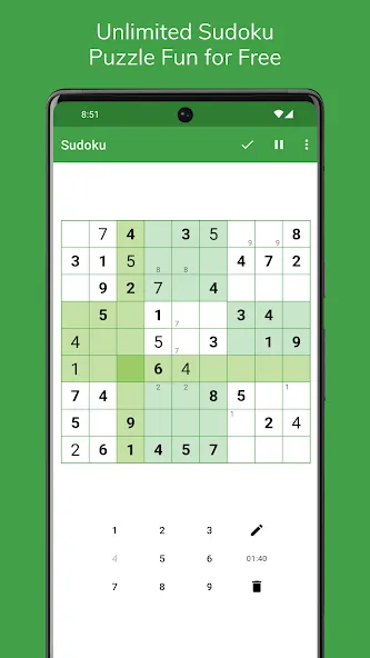 Sudoku  [МОД Menu] Screenshot 1