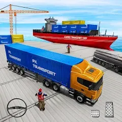 Скачать взлом Cargo Transport Truck Driving (Грузовик перевозки грузов) [МОД Menu] на Андроид