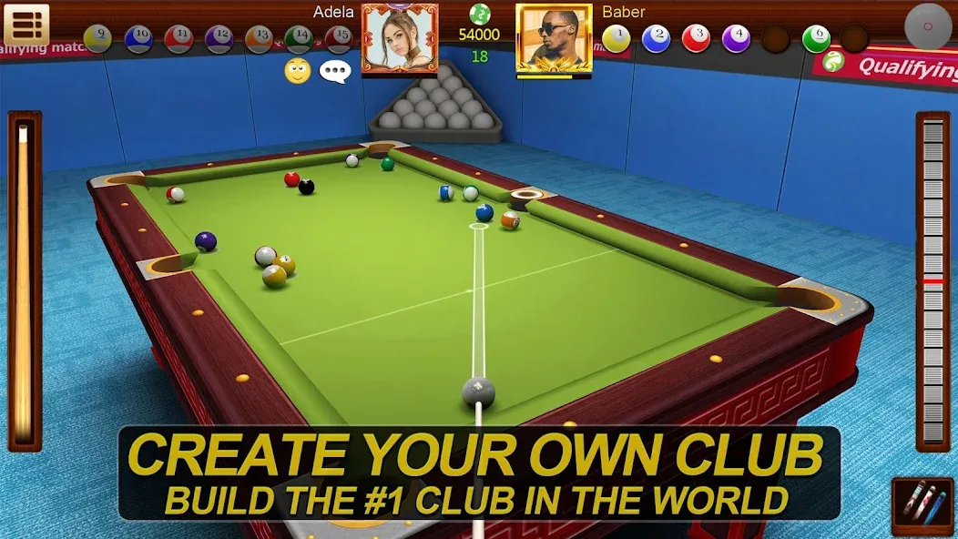 Real Pool 3D Online 8Ball Game (Реал Пул 3Д Онлайн 8Бол Гейм)  [МОД Бесконечные монеты] Screenshot 2