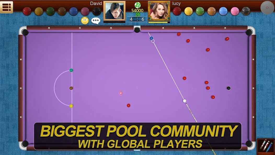 Real Pool 3D Online 8Ball Game (Реал Пул 3Д Онлайн 8Бол Гейм)  [МОД Бесконечные монеты] Screenshot 3