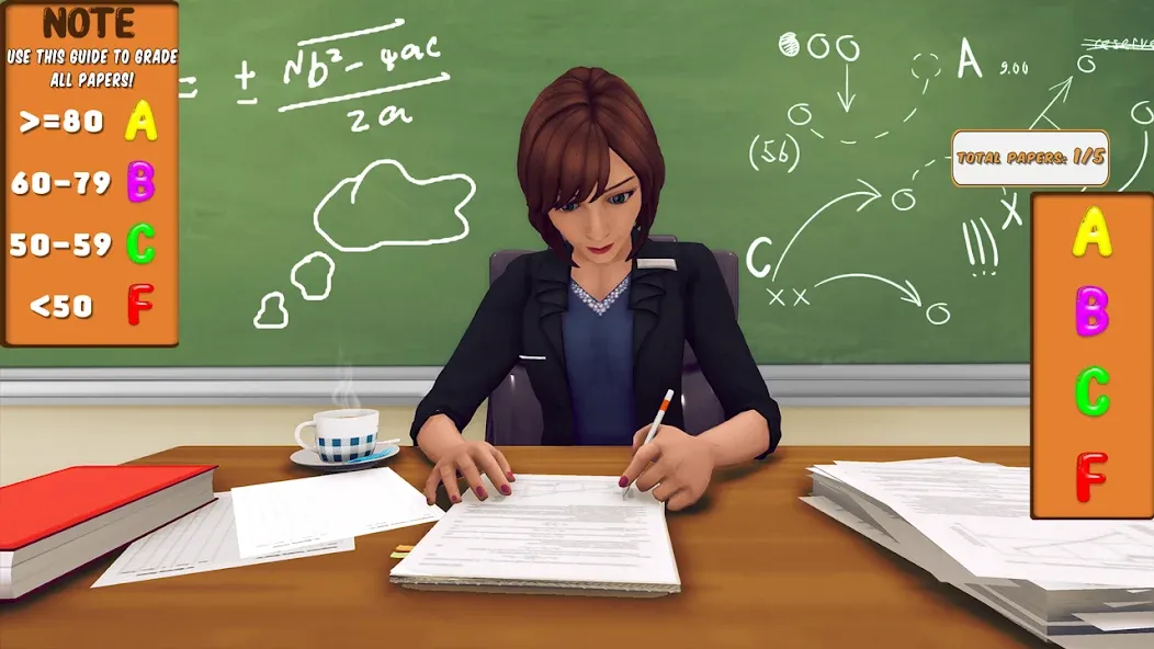 High School Teacher Simulator  [МОД Unlimited Money] Screenshot 3