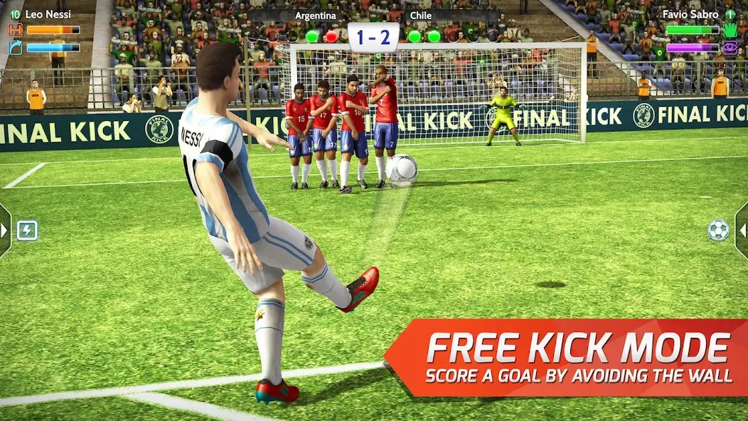 Final Kick: Online Soccer (Финаль кик)  [МОД Mega Pack] Screenshot 2