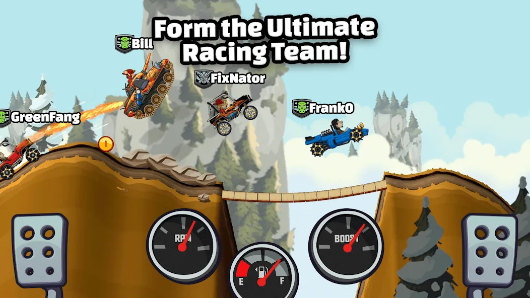 Hill Climb Racing 2 (Хилл Клаим Рейсинг 2)  [МОД Unlimited Money] Screenshot 5