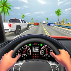 Скачать взлом Traffic Racing In Car Driving (Трафик Рейсинг Ин Кар Драйвинг) [МОД Все открыто] на Андроид