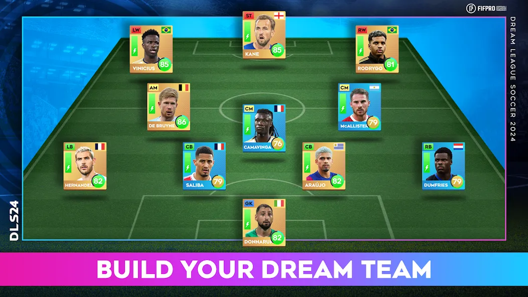 Dream League Soccer 2024 (Дрим Лиг Соккер 2023)  [МОД Меню] Screenshot 4