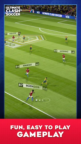 Ultimate Clash Soccer (Ултимейт Драфт Соккер)  [МОД Mega Pack] Screenshot 3