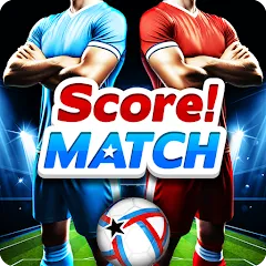 Скачать взлом Score! Match - PvP Soccer  [МОД Бесконечные деньги] на Андроид