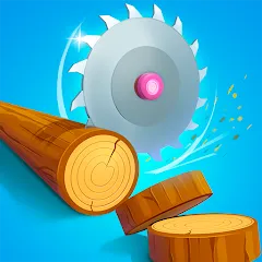 Скачать взлом Idle Cutter: Wood Slice (Айдл Катер)  [МОД Unlimited Money] на Андроид