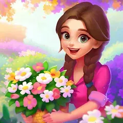 Скачать взлом Dream Flower Dressup [МОД Unlimited Money] на Андроид