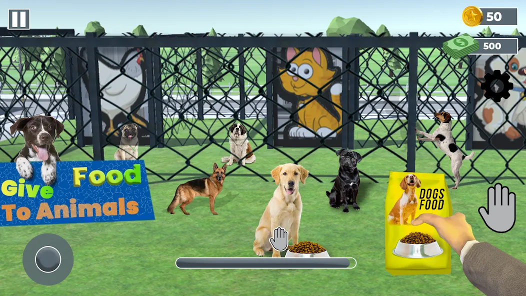 Animal Shelter: Pet Rescue 3D  [МОД Все открыто] Screenshot 1