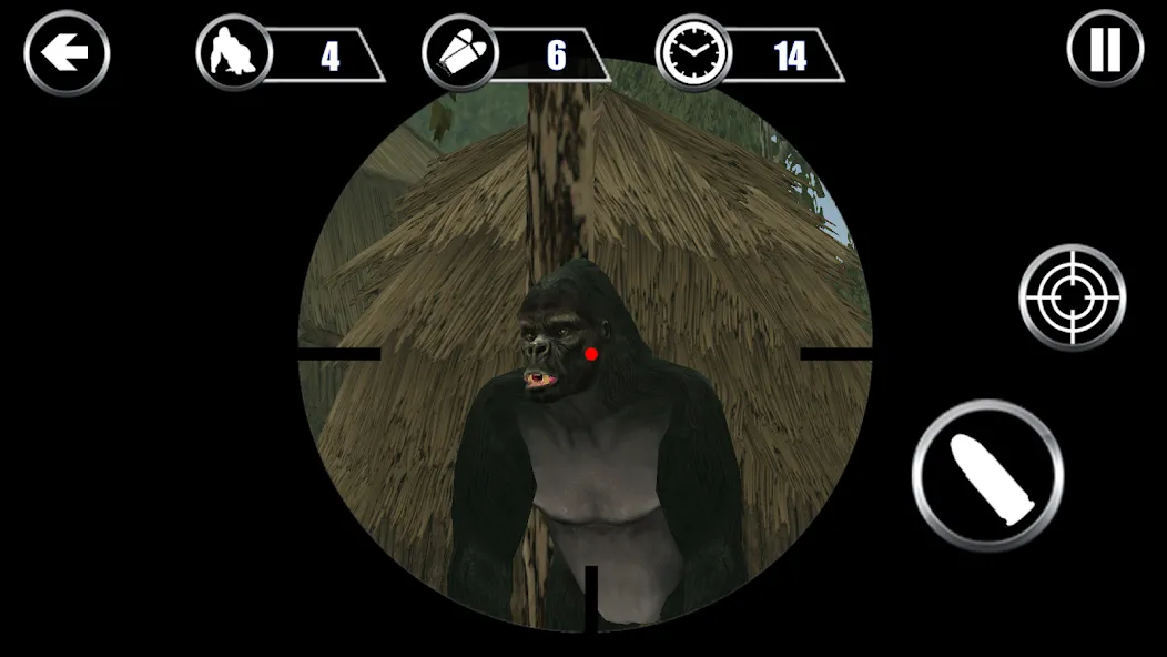 Gorilla Hunter: Hunting games (Горилла Хантер)  [МОД Unlimited Money] Screenshot 4