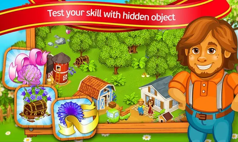 Farm Town: Cartoon Story  [МОД Menu] Screenshot 2