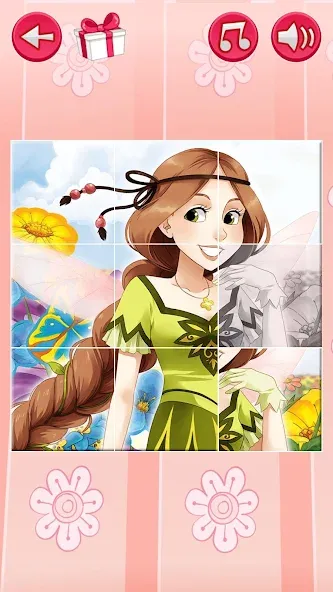 Princess Girls Puzzles - Kids  [МОД Бесконечные монеты] Screenshot 4