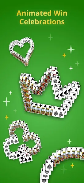 Spider Solitaire Classic  [МОД Много денег] Screenshot 5