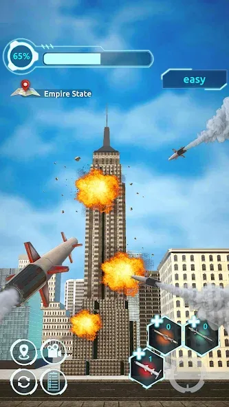 City Demolish: Rocket Smash! (Сити Демолиш)  [МОД Menu] Screenshot 1