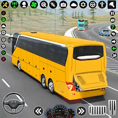 Скачать взлом Bus Simulator: City Bus Games (Бус Симулятор 2022 Бус Гейм 3Д)  [МОД Много денег] на Андроид