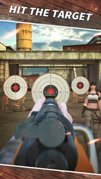 Sniper Shooting : 3D Gun Game  [МОД Unlocked] Screenshot 4