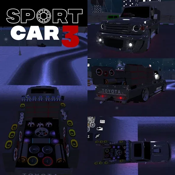 Sport car 3 : Taxi & Police - (Спорткар 3)  [МОД Unlocked] Screenshot 5