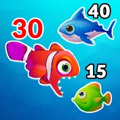 Скачать взлом Big Eat Fish Games Shark Games [МОД Unlimited Money] на Андроид