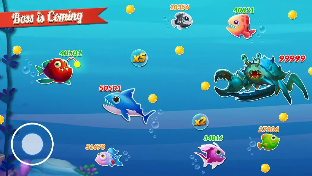 Fish.IO Fish Games Shark Games (Фиш Ай О Фиш Геймс Шарк Геймс)  [МОД Unlimited Money] Screenshot 3