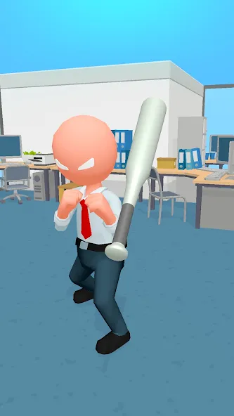 Crazy Office — Slap & Smash  [МОД Unlocked] Screenshot 3